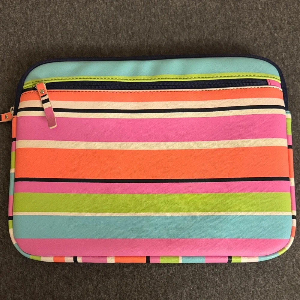 Studio C Vibrant Striped Tablet / Small Laptop Sleeve